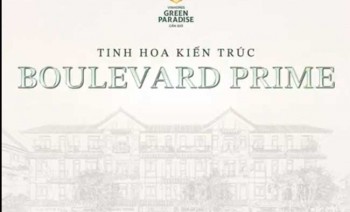 Tinh hoa kiến trúc Boulevard Prime, Vinhomes Green Paradise Cần Giờ