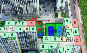 Căn hộ 3PN Lumiere Boulevard, view nội khu thể thao thoáng mát, giá tốt hiếm